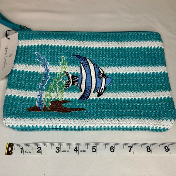 NWT - Vera Bradley Straw Wristlet Antilles Treasure - Picture 3 of 6